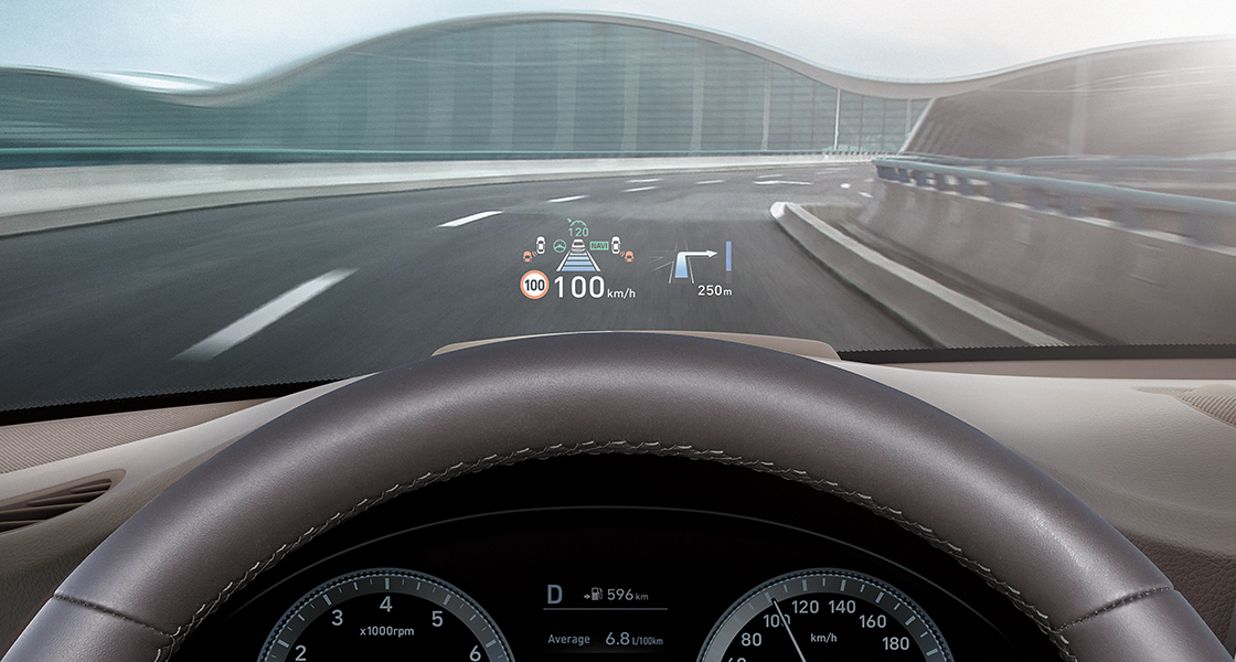 BMW e60 head up display