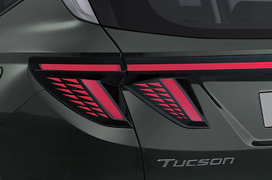 Tucson LED rear combination lamps